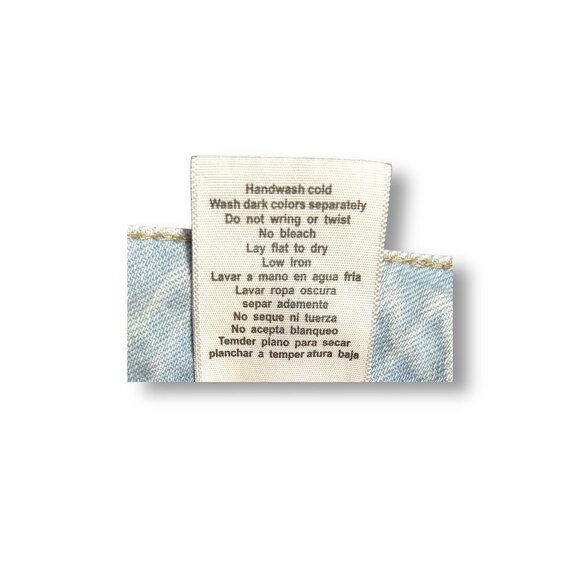 Judy Blue 7/28 Light Wash Capri Jeans Skinny Fit Stretch Denim Cropped Mid Rise - Picture 10 of 11